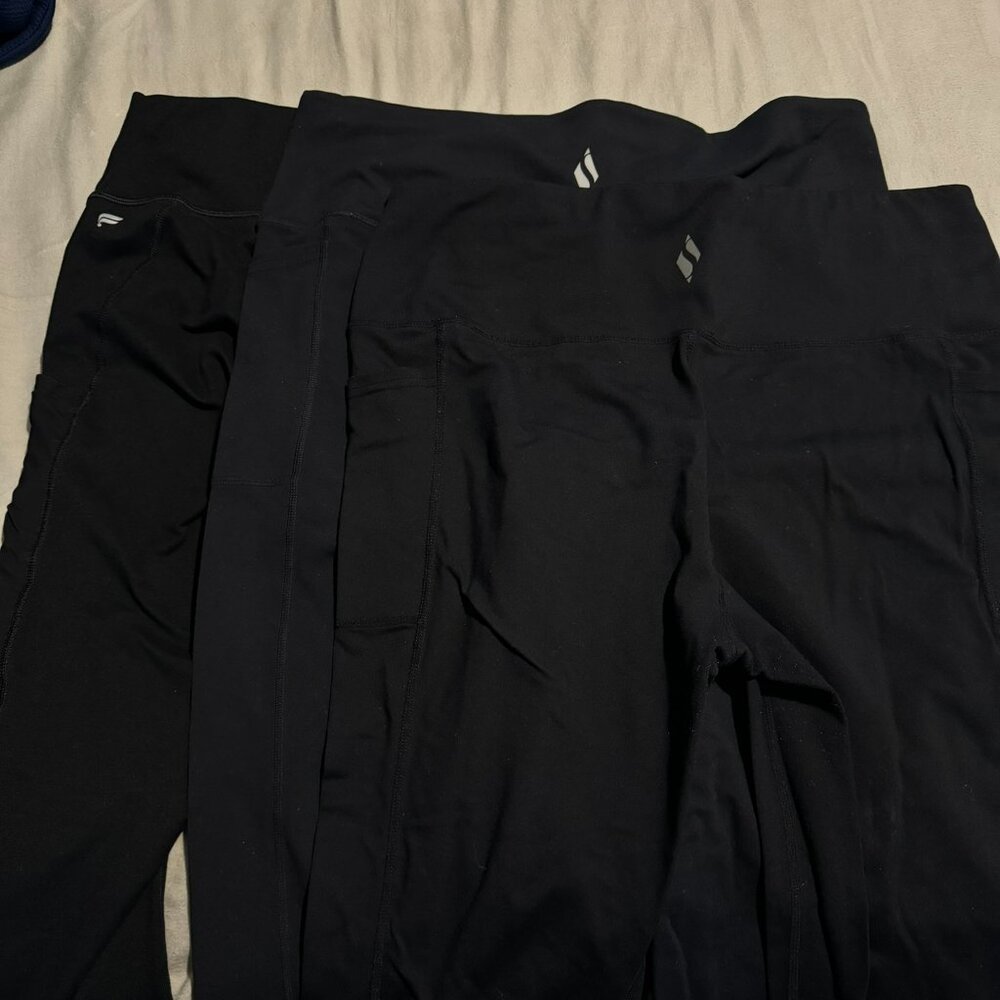 3 pack gently used workout leggings